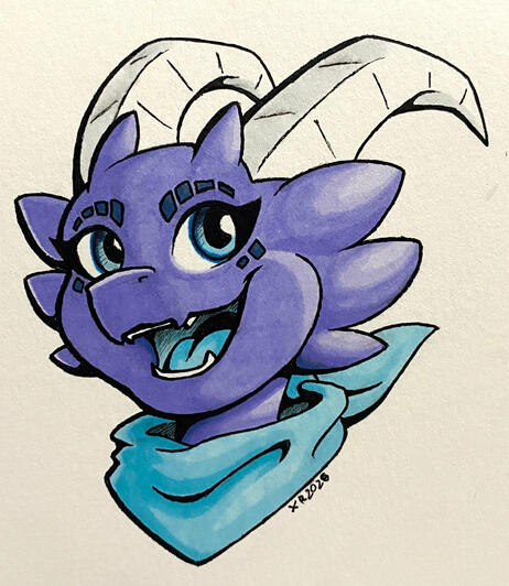 Tikri (Copic Marker and Ink)